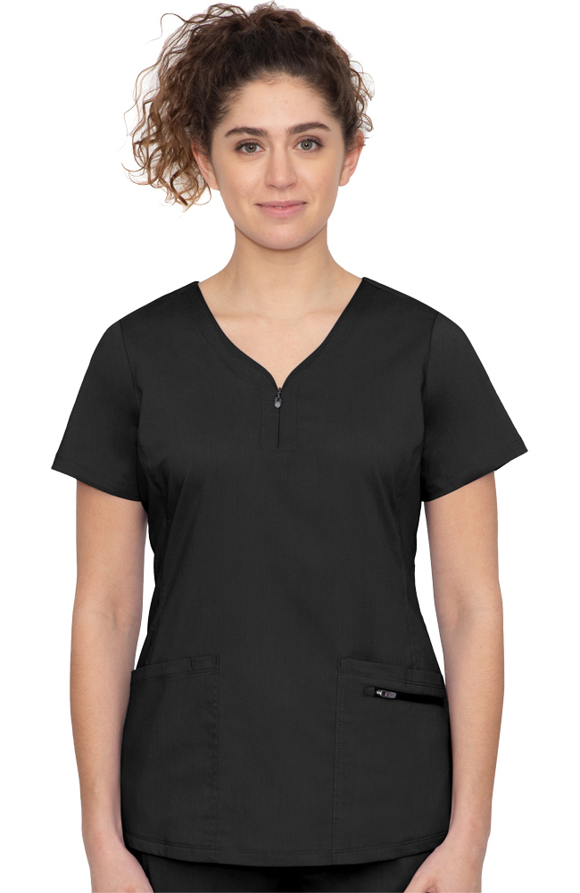 Healing Hands Scrub 2341 Jeni Top Black
